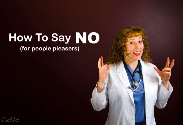 How to say NO to people pleasers