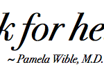 Ask for help Pamela Wible