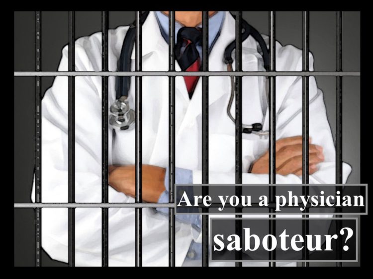 Physician-Saboteur Blog1